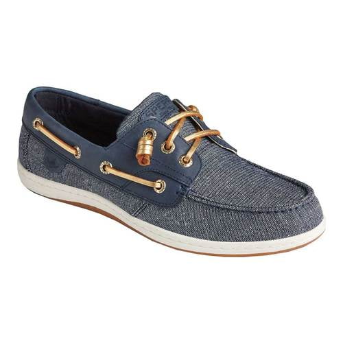 sperry linen boat shoe