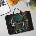thumbnail image 5 of Laptop Sleeve Case Bag Protective Carrying Case with Handle for 14 inch Laptop, Dream Feather Tribal Boho, 5 of 6
