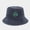 Navy, variant on Green Hot Summer Bucket Hat Polyester UPF 50+ UV Protection Wide Brim Bucket Hat Safari Hiking Fishing Hats One Size