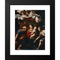 thumbnail image 2 of Daniele Crespi 11x14 Black Modern Framed Museum Art Print Titled - The Angel's Message to Joseph (ca. 1618-22), 2 of 5