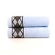 thumbnail image 1 of Nvzi Toallas de baño de 6 piezas, 13,39 x 29,13 pulgadas, perfectas para el día a día, ligeras y de secado rápido (azul), 1 of 5