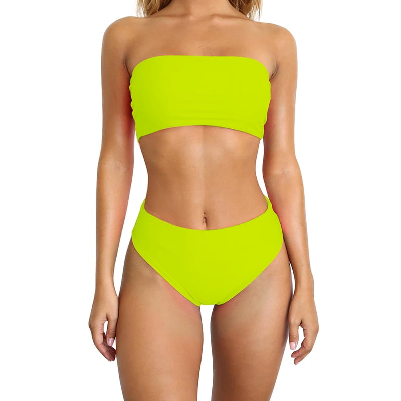 strapless bathing suit two piece