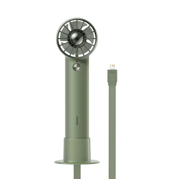 Mini ventilador recargable USB, refrigeración silenciosa, portátil