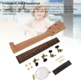 thumbnail image 3 of DIY Concert Ukulele Neck Fretboard Replacement Kit For Crafting New, 3 of 5