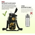 thumbnail image 3 of 64 oz Sunflower Water Bottle with Sleeve BPA Free Half Gallon Water Jug with Straw and Time Marker, Motivational Gym Workout Pregnancy Water Bottles Gifts for Women, 3 of 6