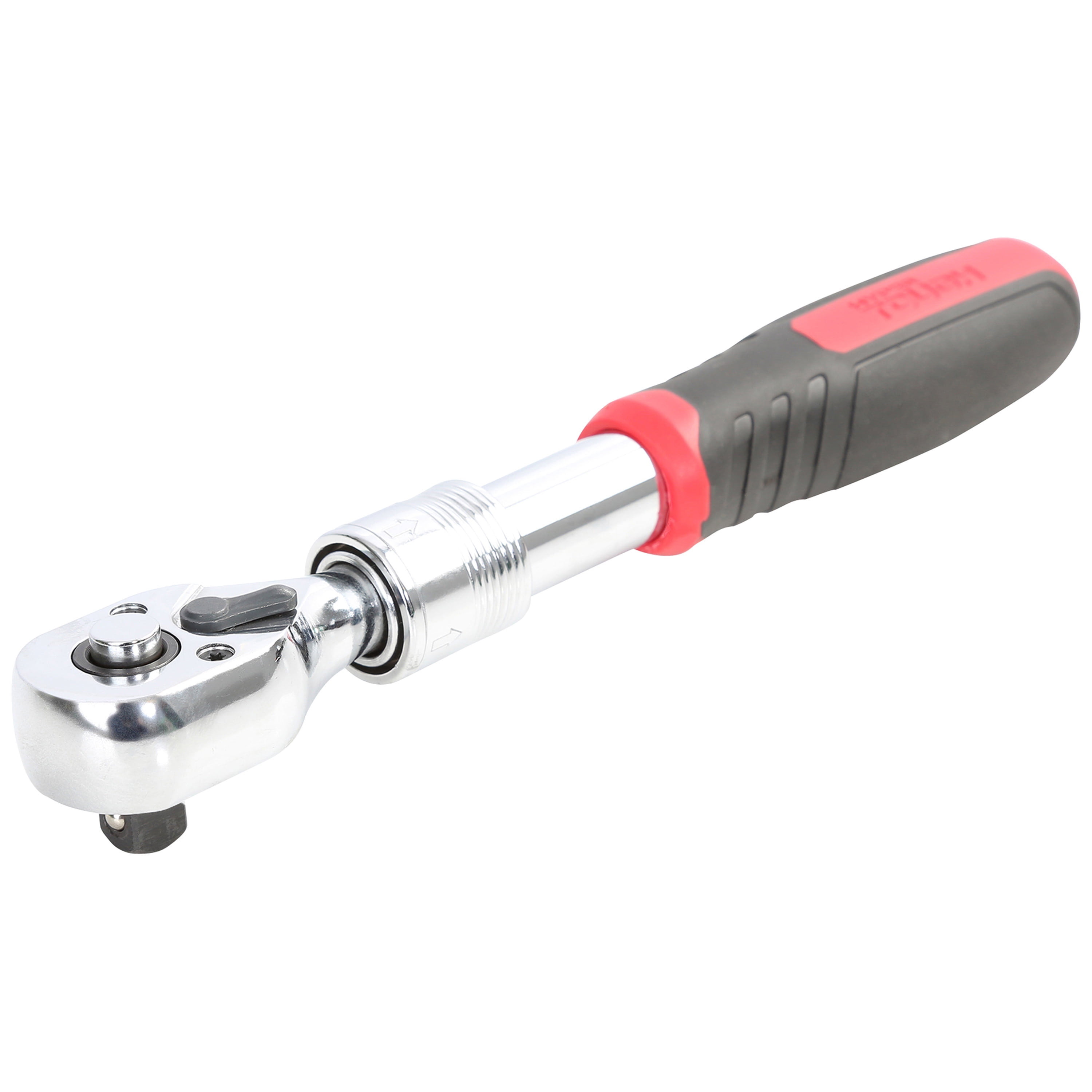Hyper Tough 3/8-Inch Pear Head Extendable Ratchet, 72 Tooth Ratchet