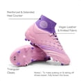 thumbnail image 4 of Dream Pairs Kids High Top Soccer Shoes Boys Girls Youth Firm Ground Football Cleats Outdoor Training Athletic for Little/Big Kid, 4 of 6
