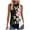 Black, variant on Tank Tops for Women Summer Trendy Printed Sleeveless Loose Crewneck Casual Pullover Tops Hot Pink L