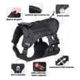 thumbnail image 2 of Pecheras Tactico Arnés Para Perro Con 4velcro Grande Mediano, 2 of 8