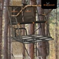 thumbnail image 4 of Big Game Spector XT 2 Person Deer Hunting Ladder Climbing Tree Stand, 17', 4 of 8