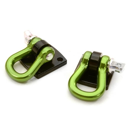 Integy RC Toy Model Hop-ups C26929GREEN Realistic 1/10 Bow Shackle for Off-Road Trail Rock