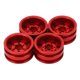 thumbnail image 3 of Cubo de rueda con orificio redondo, 4 piezas de llantas de metal de 8 pulgadas para coche RC, cubos de rueda de aleación de aluminio diseñados a medida, 3 of 12