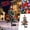 D#10, variant on 4 Pack Solar Christmas Tree Garden Stake Lights, 29.5 Inch Multicolor LED Christmas Pathway Lights for Front Yard Lawn Garden Walkway Outdoor Christmas Decoration
