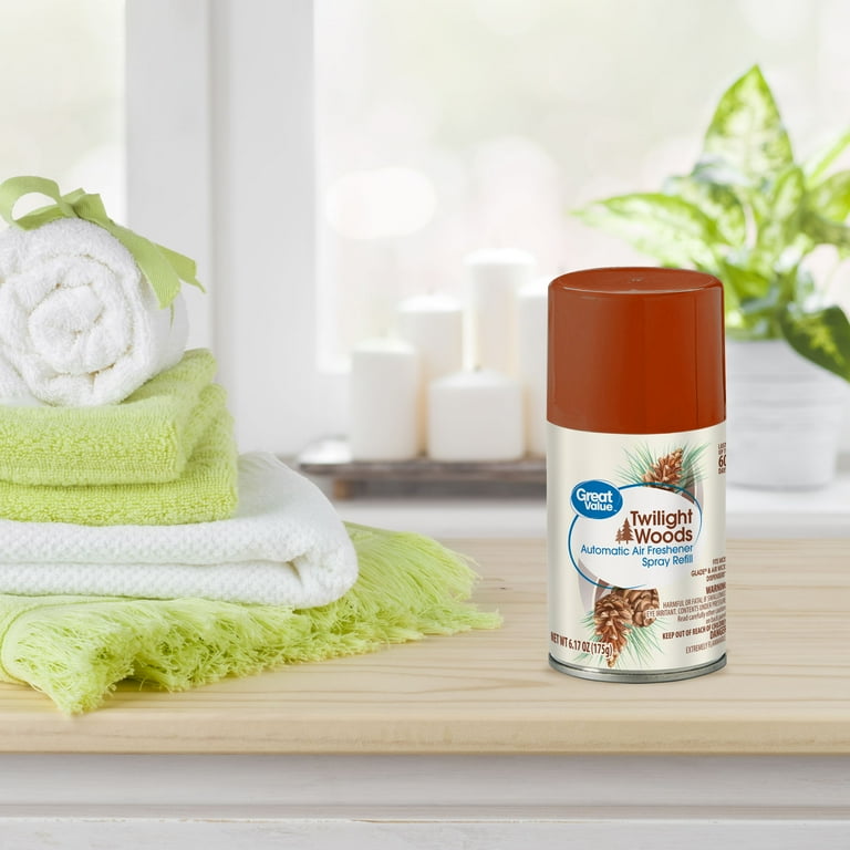 Great Value Automatic Air Freshener Refill Twilight Woods Twin