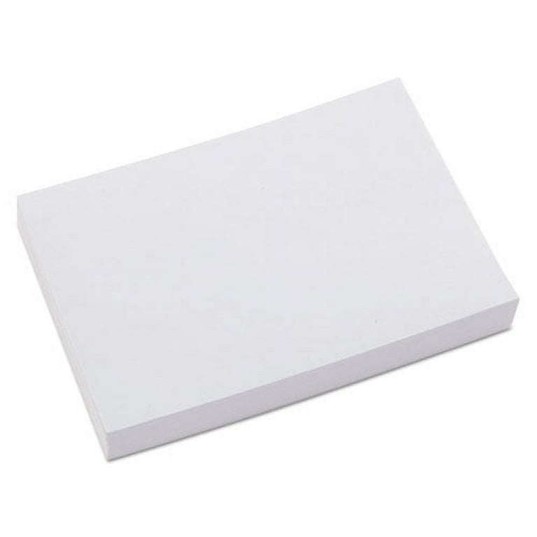 Unruled Index Cards, 4 x 6, White, 500/Pack Unruled Index Cards, 4 x 6, White, 500/Pack