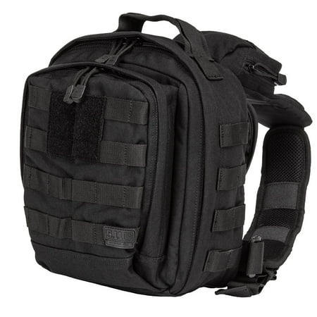 UPC: 0844802227216 | 5.11 Work Gear Rush MOAB 6 Pack  Water-Resistant  Customizable Bag  Black  1 SZ  Style 56963