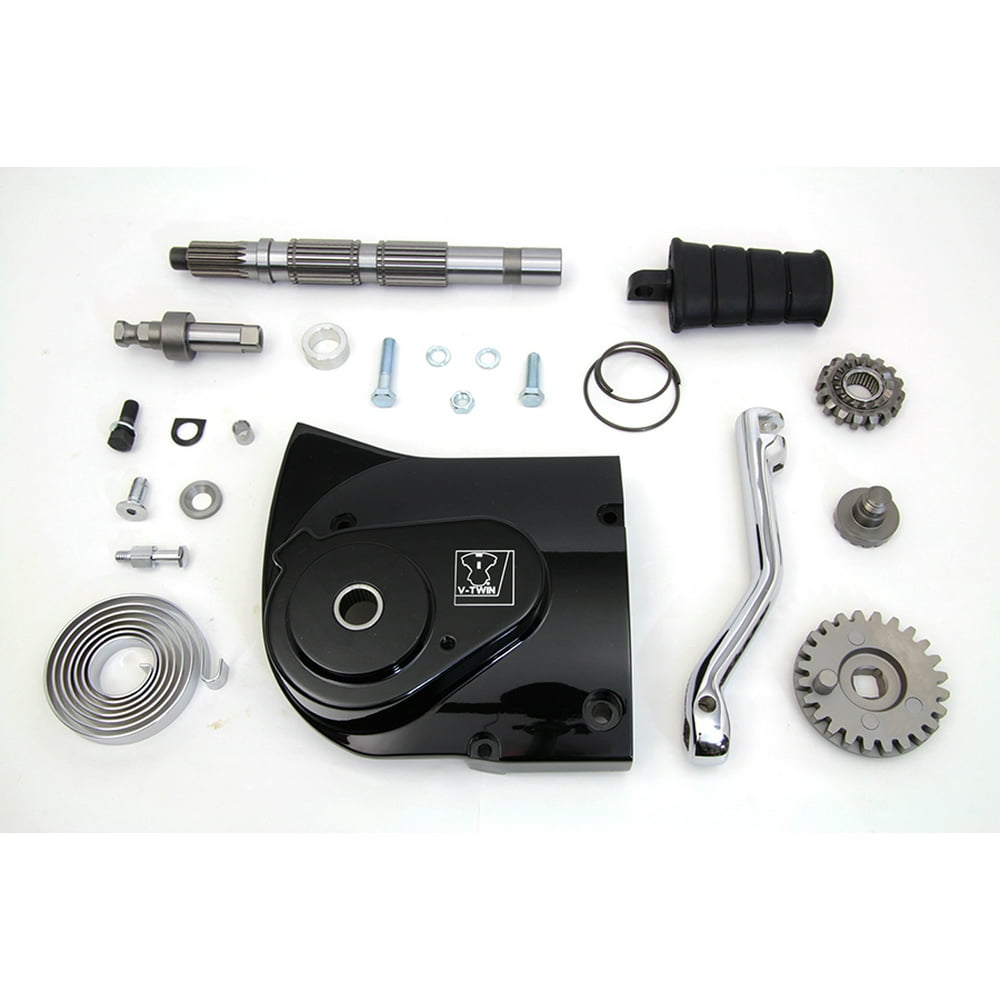 Kick Starter Conversion Kit Black,for Harley Davidson,by VTwin