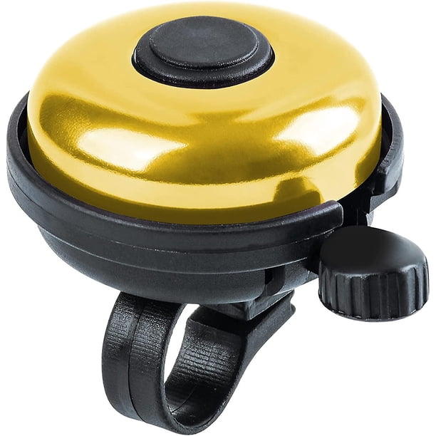 Classic Bicycle Bell, Aluminum Alloy Bicycle Bell, Loud And Clear Adult Children's Bicycle Bell, Yellow