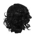 thumbnail image 2 of Human Hair Wig Black Wave Synthetic Long Fashion Hair Wig Wigs Curly Women's wig, 2 of 6