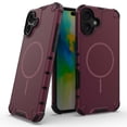 thumbnail image 7 of Magnetic Case for iPhone 16 [Compatible with Mag-Safe] [Heavy Duty Military Grade Drop Protection] Enhanced Corners Shockproof Solid Color Phone Cover for iPhone 16 6.1 inch, Plum, 7 of 7