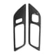 thumbnail image 1 of Couvercle de cadre de poignée de porte intérieure de voiture pour 2015-2021LHD, remplacement de garniture de poignée de porte en fibre de carbone sèche 2 pièces(volante a la derecha), 1 of 5