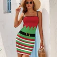 thumbnail image 4 of Tenue d'Elfe Robe Longue pour Femmes Robe bandage Longue Robes d'Été pour Femmes, 4 of 5
