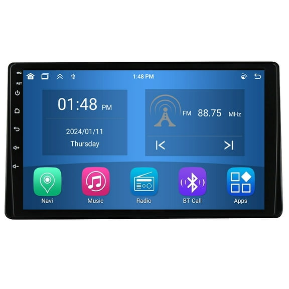 RoverOne 4 64GB Car Stereo CarPlay GPS Navigation Bluetooth for Toyota Sienna 3 XL30 2014-2020 Android Touch Screen Player