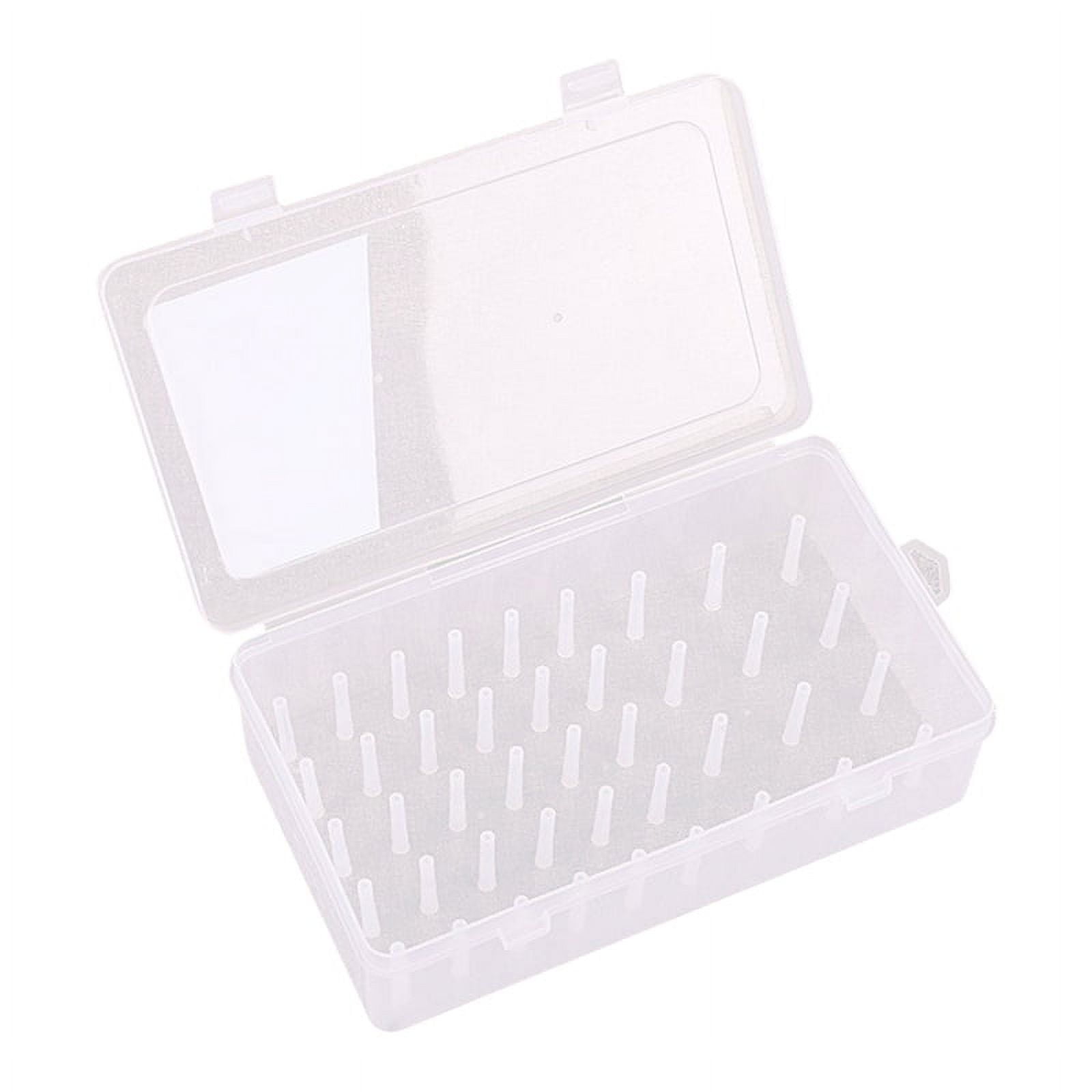 Sewing Thread Storage Box 42 Pieces Spools Bobbin Carrying Case Holder Craft WA