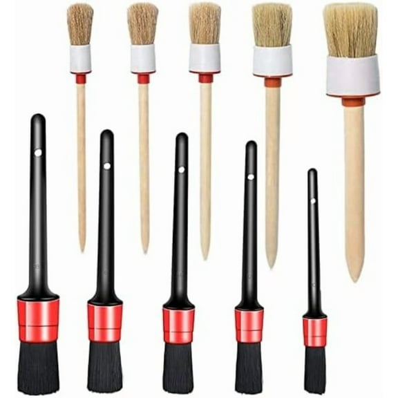 Auto Detailing Cleaning Kit Car Detailing Brush Wash Engine for Wheel Clean Set