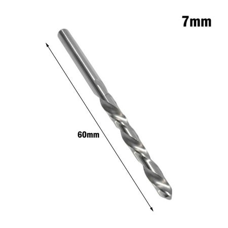 

BAMILL Left Hand Drill Bits Straight Shank Left Way Carbide Drilling Tool 3-8mm
