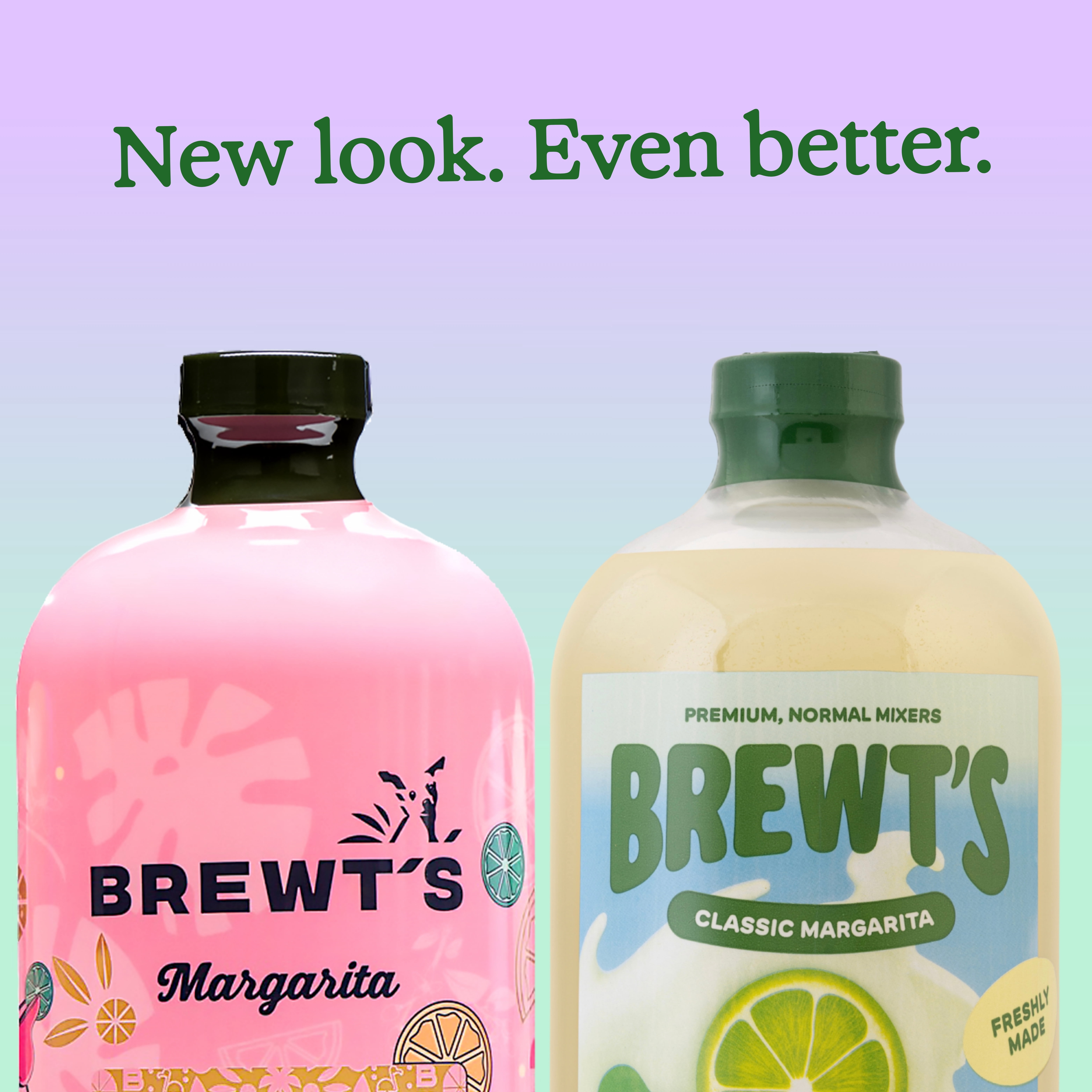 Brewt's Classic Margarita Mix All Natural Bar-Quality - 32 fl oz