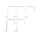 thumbnail image 4 of 4 Column Hanging Pocket Chart for Classroom Heavy Duty Clear Metal Hook Double Sided Learning Pocket Chart, 4 of 4