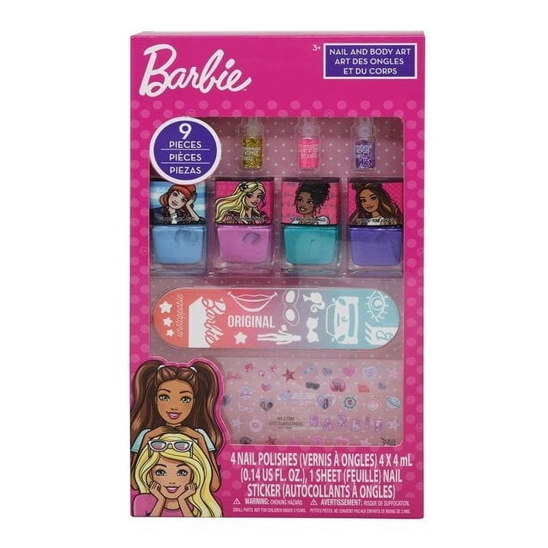 Barbie Nail Polish with Accessories - Walmart.com