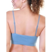 Angelina Seamless Bralette with Adjustable Straps (6-Pack)
