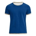 thumbnail image 6 of Shachafan Boys Summer Casual Short Sleeve Shirt Blend Round Neck Tee Color Design Comfortable Daily Wear Top For Kids Shirt Sleeve Top, 6 of 6