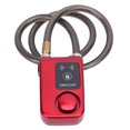 thumbnail image 1 of Keyless BT Motorcycle Lock, Anti Theft Motorcycle Lock, IP44 Water Proof Alarm Cable Lock with Alarm APP, Unlocking Vibration Alarm, Smart Lock for Outdoor Bike Security, 1 of 7
