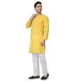 thumbnail image 2 of Royal Kurta Men's Cotton Chikankari Work Kurta Churidaar, 2 of 6