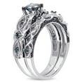 thumbnail image 3 of Everly Women's Diamond 10k White Gold Bridal Set, 3 of 8