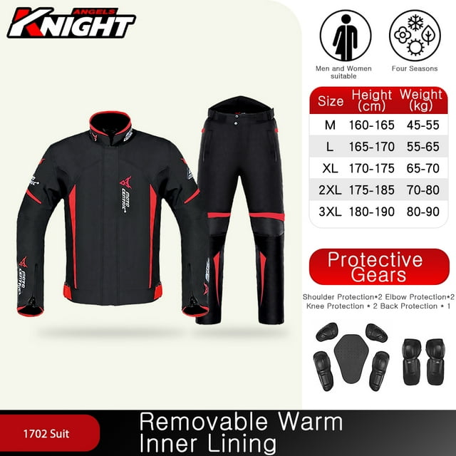 Veste de Moto Imperméable Unisexe avec Corps Armor All Seasons Tailles m à 3TG