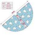 thumbnail image 3 of Sikiie Funny Chicken 30-48 inches {designName} Print Christmas Tree Skirt Snowman Xmas Tree Skirt with Edge Christmas Decorations for Holiday Party48", 3 of 7