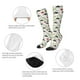 thumbnail image 3 of Fotbe Dinosaur Calcetas Divertidas Estampadas para Hombre y Mujer, Calcetas de Algodón hasta la Rodilla para Caminar, Correr, Enfermería y Embarazo, 3 of 6