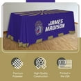 thumbnail image 3 of James Madison Dukes 6' Team Logo Table Throw, 3 of 5