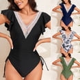 thumbnail image 3 of KYAIGUO Women's Two Piece Swimsuit Triangle Bikini Halter String Tie Side Bathing Suit S-XL, 3 of 8
