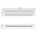 thumbnail image 6 of jiaping 2 Row 12 Position Screw Block 600V 15A with Black Terminal Barrier Strip, 6 of 9