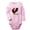 Pink Type A, variant on Alarm Clock Funny Rompers, Newborn Baby Unisex Bodysuits, Infant Animal Cock Pattern Jumpsuits, Toddler 0-12 Months Kids Long Sleeves Oufits (White, 0-6 Months)