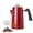 Red, variant on Mixpresso Stainless Steel Stovetop Coffee Percolator, Percolator Coffee Pot, Excellent For Camping Coffee Pot, 37oz 5-8 Cup Copper Coffee Maker, Stove Top Coffee Maker Stainless Steel
