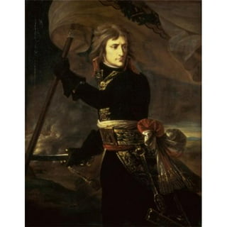 Posterazzi Digitally restored vector painting of Napoleon Bonaparte on his  horse Poster Print, (12 x 15)