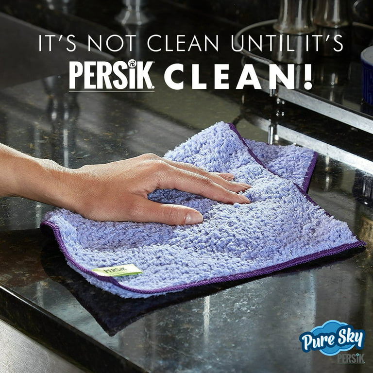 Pure-Sky Window Glass Cleaning Cloth - JUST ADD Water No Detergents Needed  Streak Free Magic Ultra Microfiber Window Polishing Towel - for Windows,  Glass, Mirror and Screen - Leaves no Wiping Marks 
