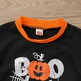 thumbnail image 6 of URMAGIC Baby Boy Girl Halloween Pumpkin Long Sleeve Oversize Romper,Newborn, 6 of 12