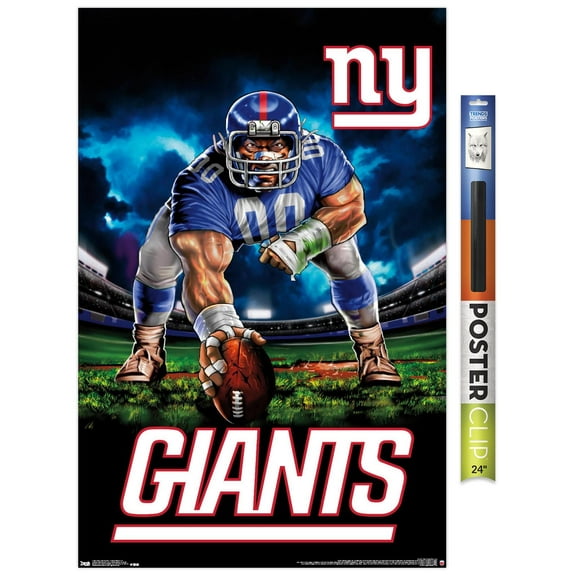 NFL New York Giants - 3 Point Stance 19 Wall Poster, 22.375" x 34"